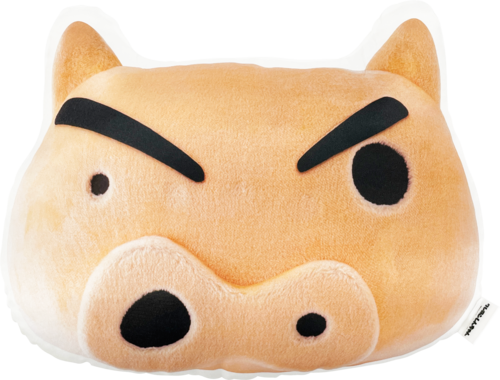 クレヨンしんちゃん ダイカットクッション ハイ！チーズ！ ぶりぶり